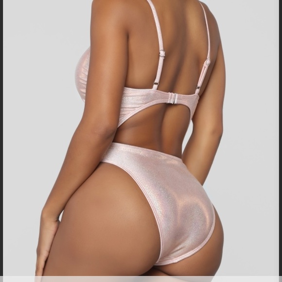 Pink One piece- Fashion Nova - Picture 2 of 6